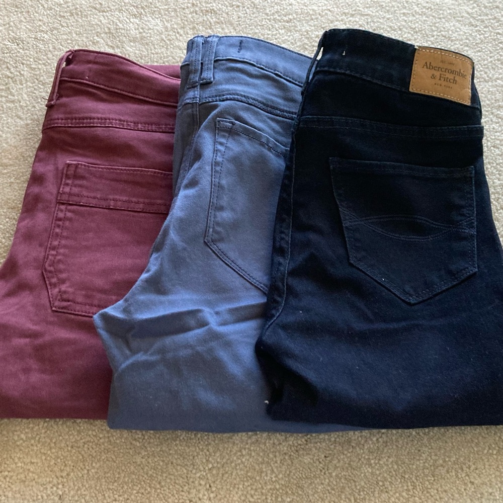 Abercrombie & Finch skinny jeans bundle - Picture 1 of 5